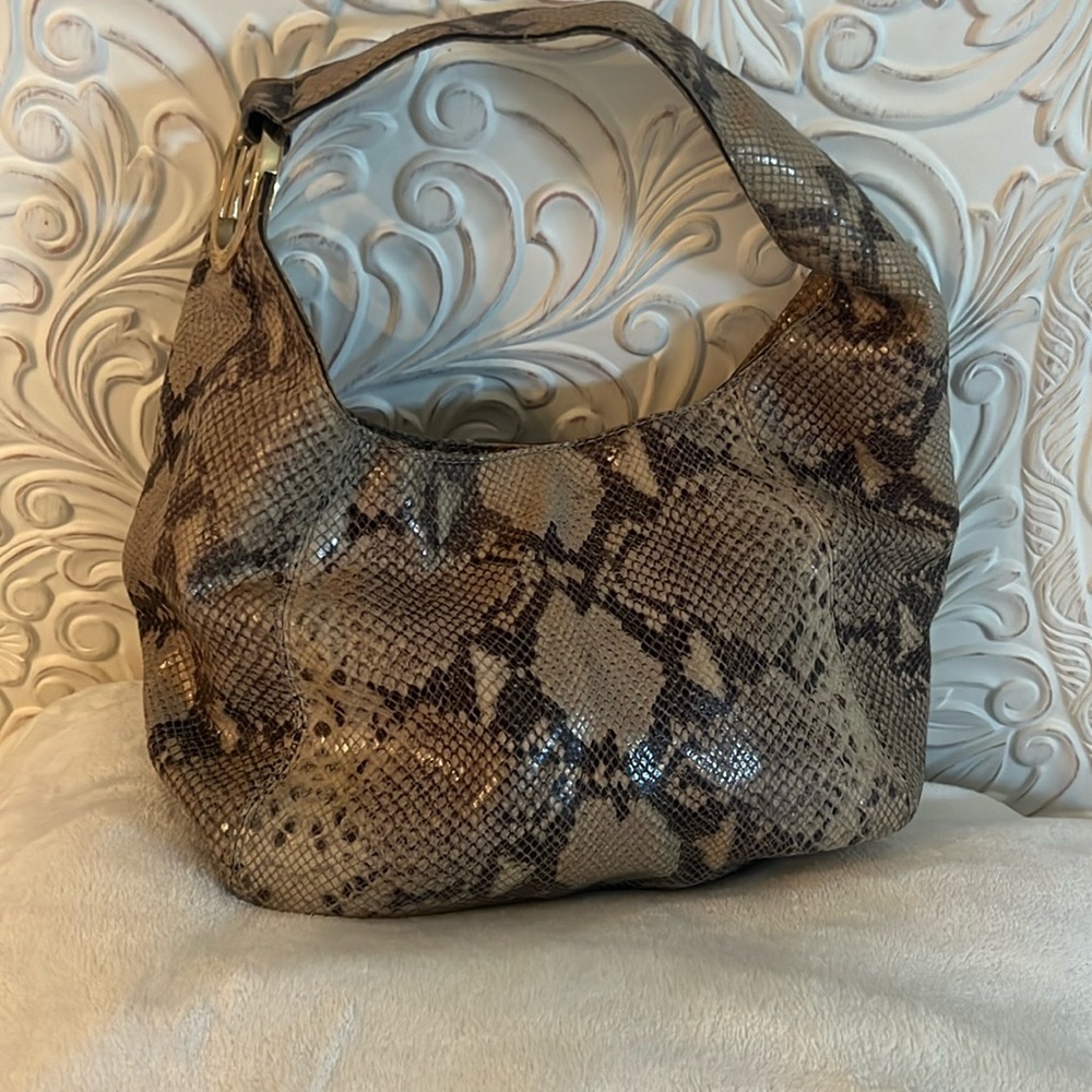Authentic Michael Kors Snakeskin Bag